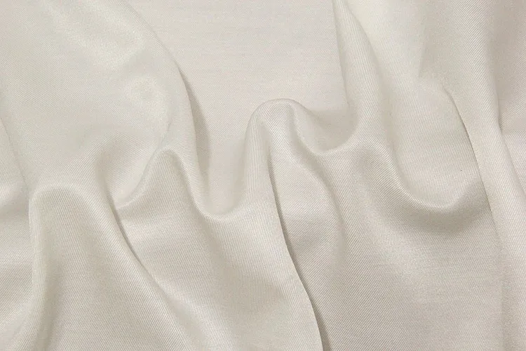 Howmae 100% чистый шелк twill Ткань 14 момме 60gsm 35 &quotнатуральный белый PFD ткань для шарф