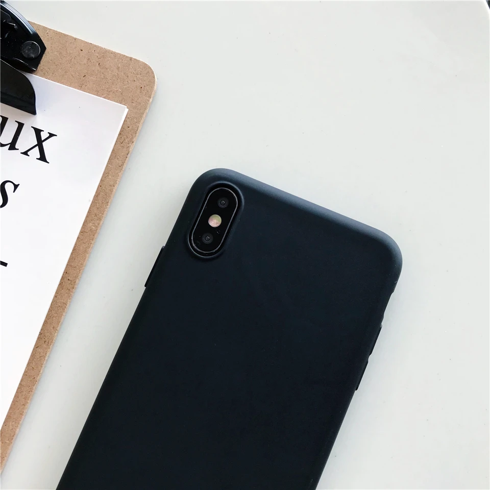 Тонкий матовый черный чехол для Meizu M9 M8 Note M6 M5 M3 M6T M5S M6S M3S Pro 6 7 Plus U10 U20 M15 M16 X8 Чехлы