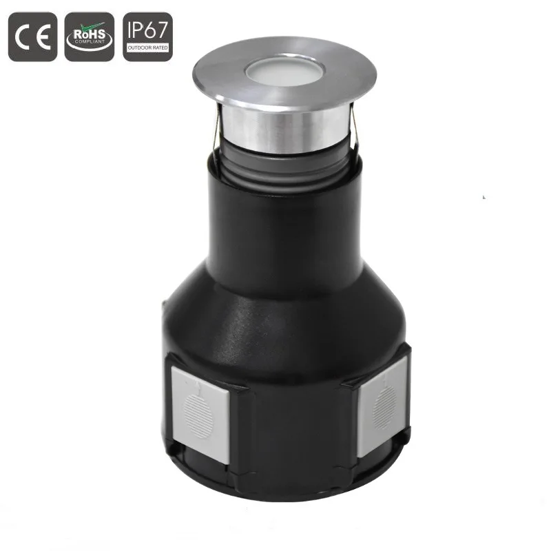 10 шт./лот 4 Вт RGBW 4IN1 LED подземный свет IP67 ступенчатый 12В 24В лестничная лампа