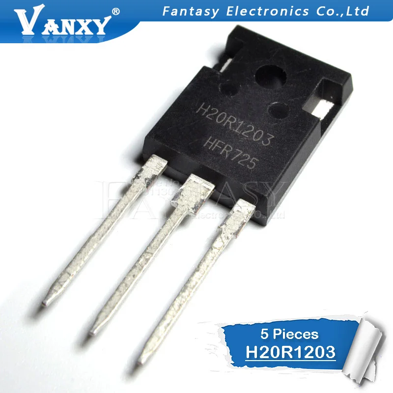 5 шт. H20R1203 TO-247 IHW20N120R3 H40RF60 IHW40N60RF H40R1203 H30R1602 H30R1202 H25R1202 H20R1202 H15R1203 IHW30N120R2 | Электронные
