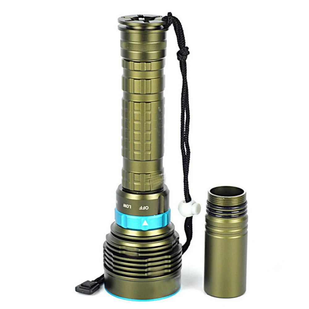 10000LM ультра яркий 7 x CREE T6/L2 светодиодный фонарик Дайвинг подводный водонепроницаемый фонарь для Пеший Туризм обрушения Охота
