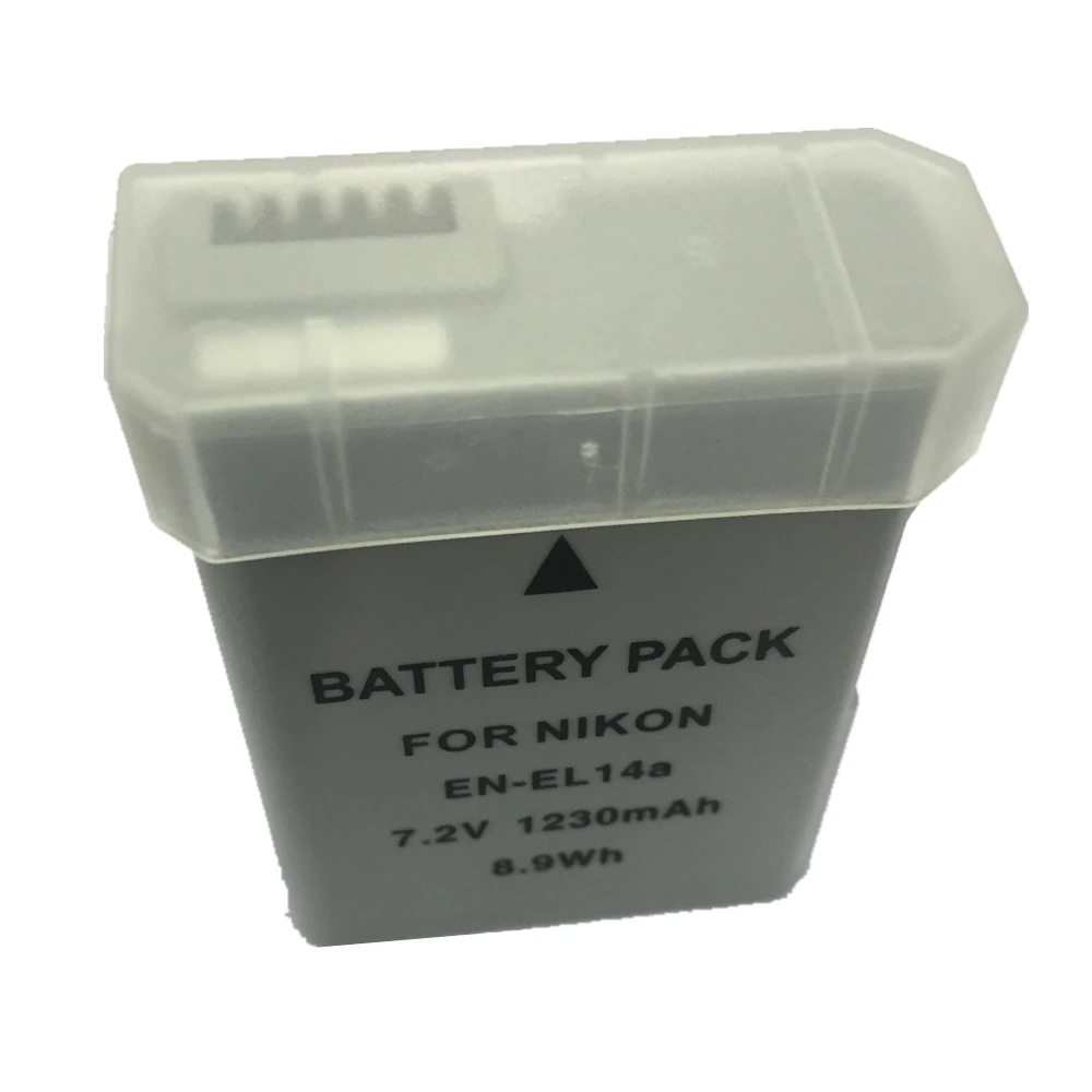 EN-EL14a EN-EL14 lithium batteries pack EN EL14a EL14 Digital camera battery For Nikon D3400 D5500 D5300 D5200 D3200 D3100 D5600 |