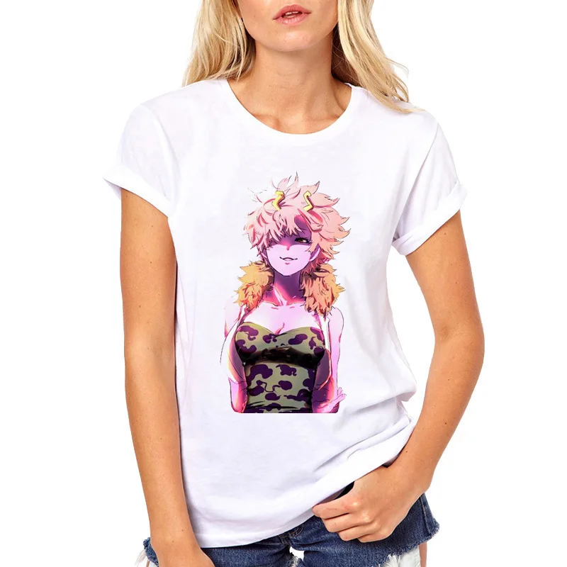 Летняя Новинка футболка с героями аниме мультфильма Мой герой camisetas hombre izuku midoriya
