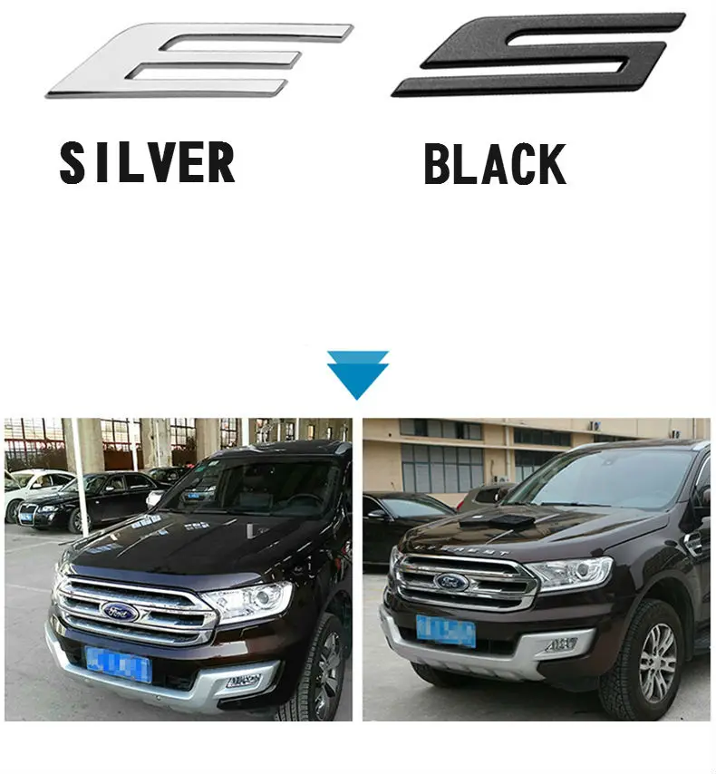 Высокое качество EVEREST хромовый Логотип для FORD EVEREST