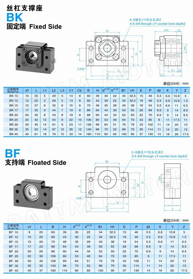 SFU1605 Ballscrew L300mm/500 мм/600 мм/800 мм/1050 мм конец обработанный BK/BF12 & amp Поддержка гайка