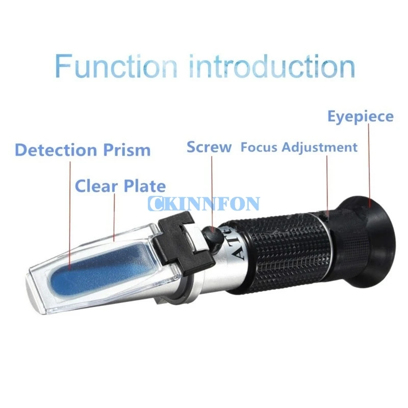 DHL 20PCS Handheld Refractometer Specific Gravity Analyzer Instrument Fluids Measuring Salinity Meter | Инструменты