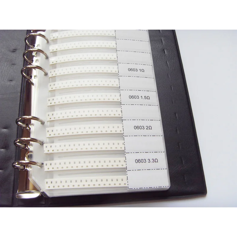 Новинка 0603 SMD Пробник 18 значений 1800 шт. резистор 4.7R ~ 2 м комплект и 17 500 15pF 1 мкФ