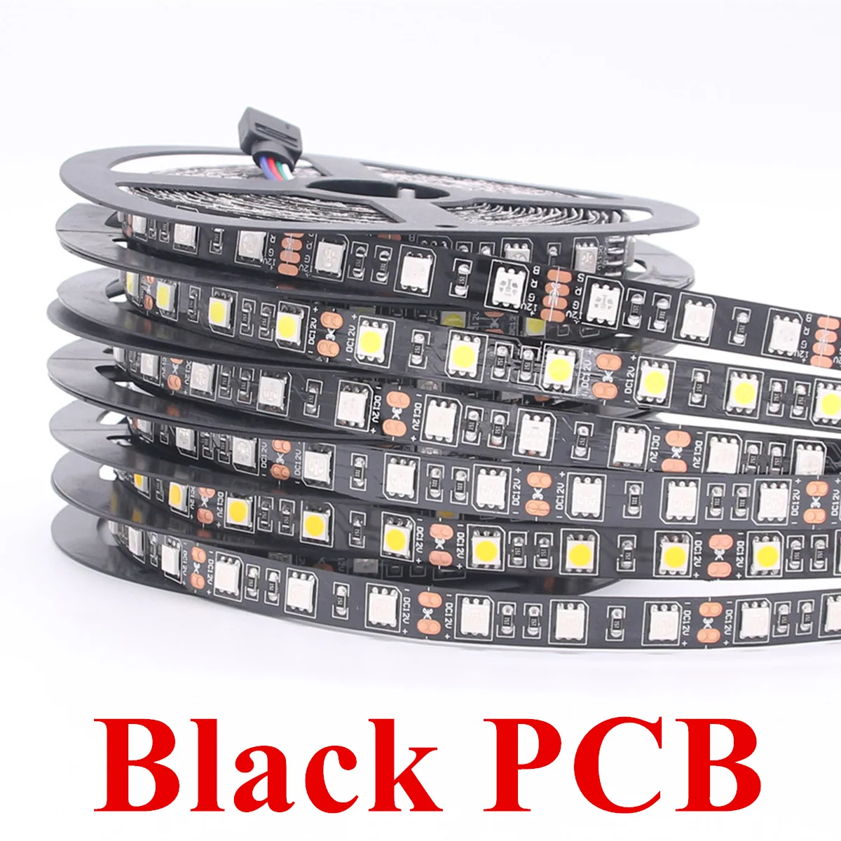 5 м DC12V водонепроницаемая светодиодная лента 5050 SMD 60 светодиодный/м гибкий