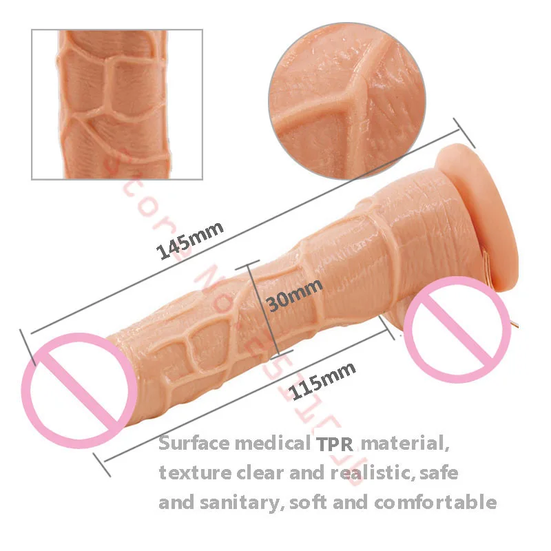 Мультискоростной вращающийся фаллоимитатор вибратор реалистичный с сильной
