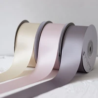 kewgarden high quality polyester satin ribbon 1 5 38mm handmade tape diy brooch hairbow accessories packing webbing 18 yards