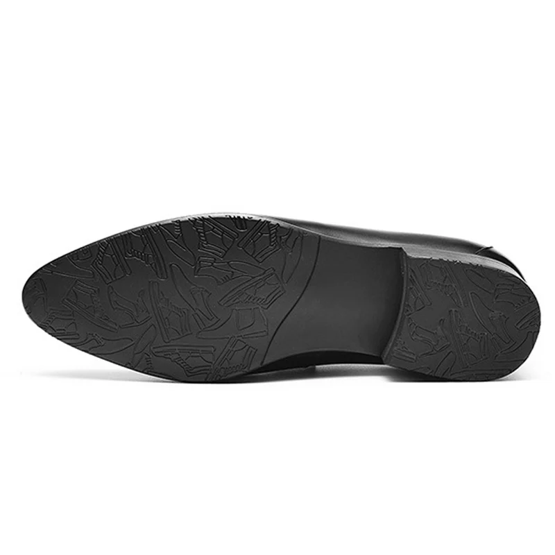 Итальянские мужские слипоны с острым носком повседневная обувь из натуральной