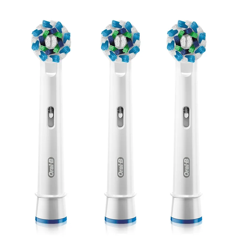 Насадки для зубных щеток Oral B крестообразная насадка зубной щетки 3 шт. сменные