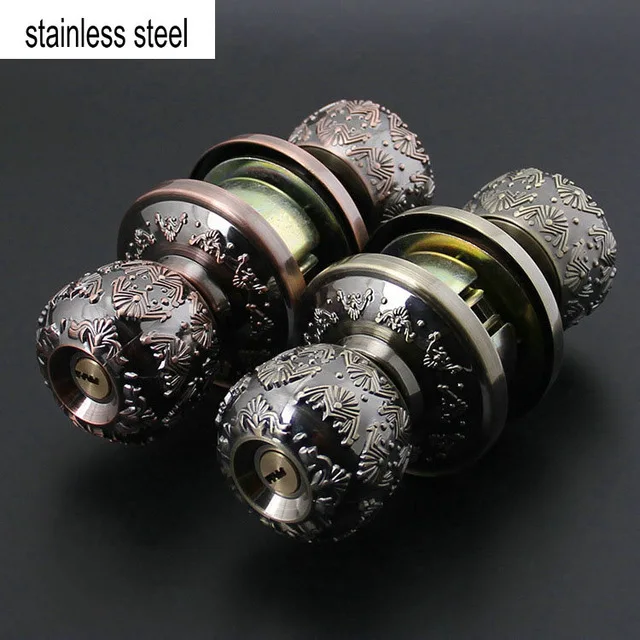 Замок для межкомнатной двери с ключом из нержавеющей стали всепогодный вид OSK105