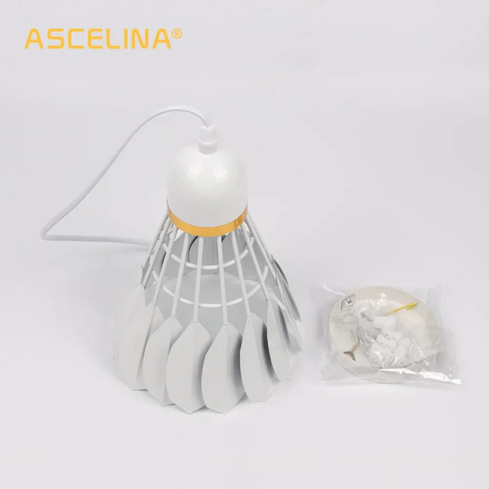 Фонарик ASCELINA E27 в стиле ретро железная арт лампа лофт освещение для спальни
