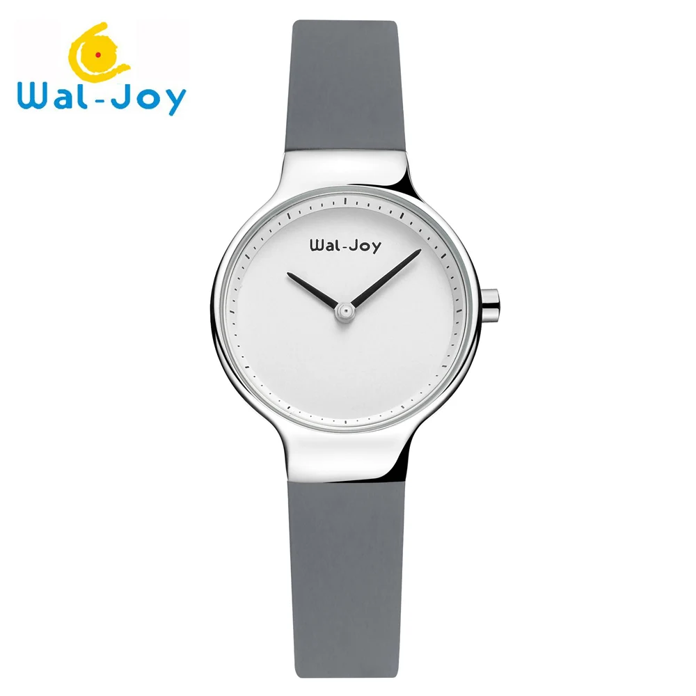 Wal Joy Женские Простые Модные спортивные женские часы со съемным силиконовым