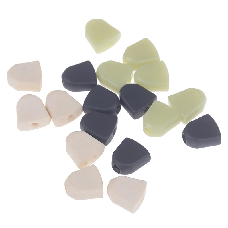 1 Набор трапециевидных пластиковых гитарных тюнеров для настройки колышков