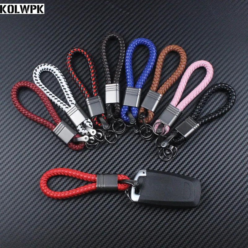 Металлический брелок из искусственной кожи для Land Rover LR2 LR3 LR4 Freelander Discovery Evoque Range