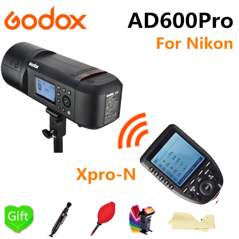 Godox AD600Pro TTL наружный литиевый аккумулятор 2 4G Беспроводная система X студийная