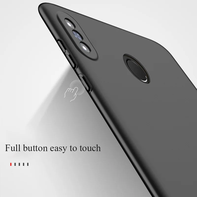 Чехол для Xiaomi Redmi note 5 pro роскошная тонкая жесткая матовая задняя крышка из