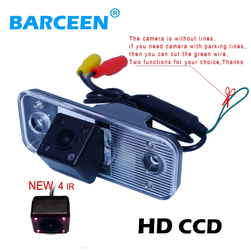HD ccd Автомобильная камера заднего вида с ночным видением водонепроницаемая