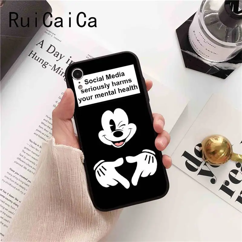 Чехол для телефона Ruicaica Social Media который сильно вредит вашему душевному здоровье