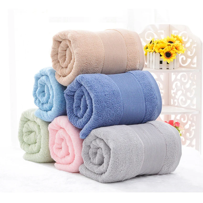 Банное полотенце из 100% хлопка большой размер мягкое утолщенное банное