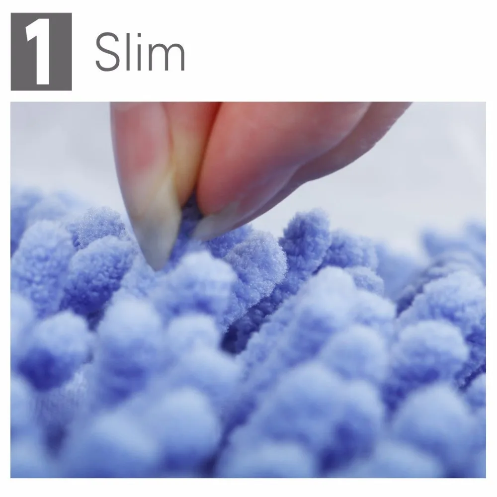 Синель коврики для ванной нескользящие впитывающие 40х60см | Дом и сад