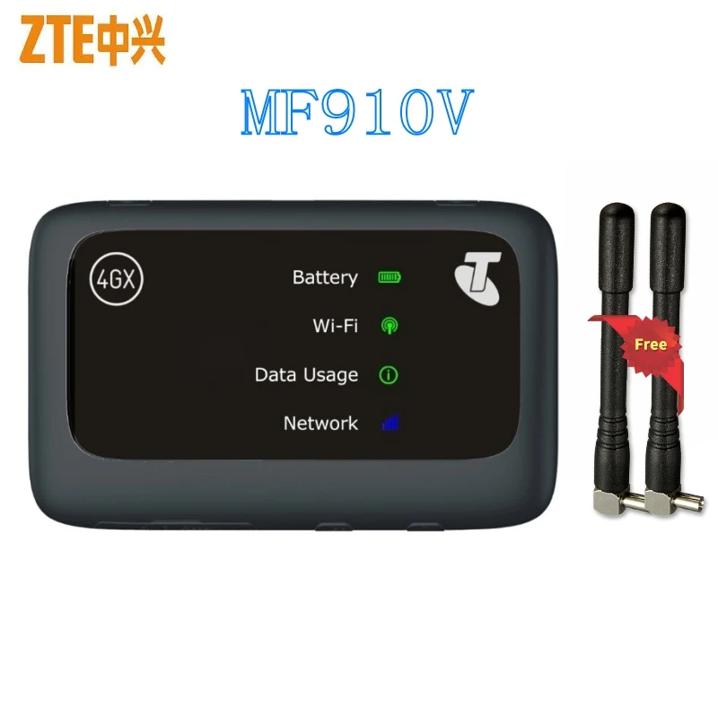Разблокированный 4G модем 150 Мбит/с ZTE MF910v WiFi роутер со слотом для Sim карты плюс 4g