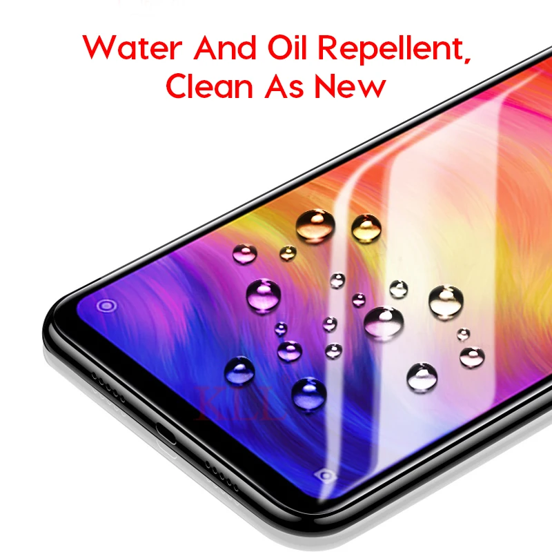 9D полное покрытие закаленное стекло для Xiaomi Redmi Note 7 Защита экрана Mi 9 8 SE Lite Play