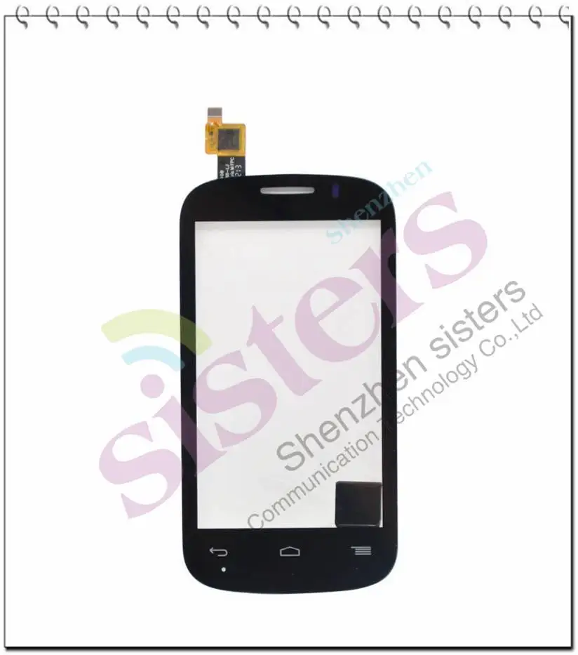 10 шт. черный/белый сенсорный экран дигитайзер для Alcatel One Touch POP C3 Dual OT 4033E OT4033 4033A 4033D
