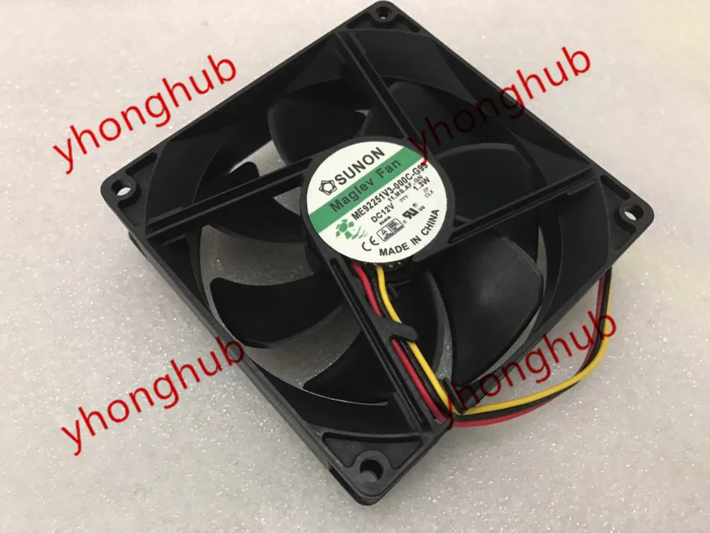 SUNON ME92251V3 000C G99 11. AF.GN DC 12 В 1 3 Вт 92x92x25 мм вентилятор охлаждения сервера|square fan|server