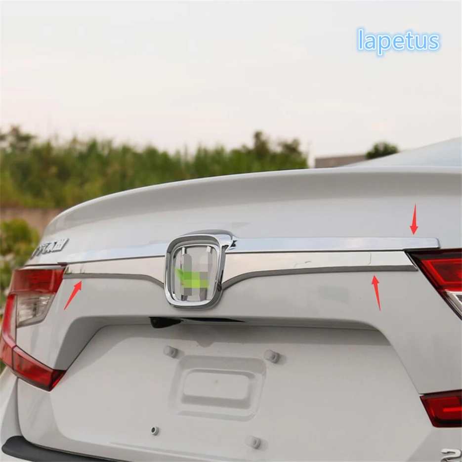 

Lapetus Upper Trunk Tail Rear Door Tailgate Strip Molding Plate Decoration Cover Trim Fit For Honda Accord 10th 2018 - 2021