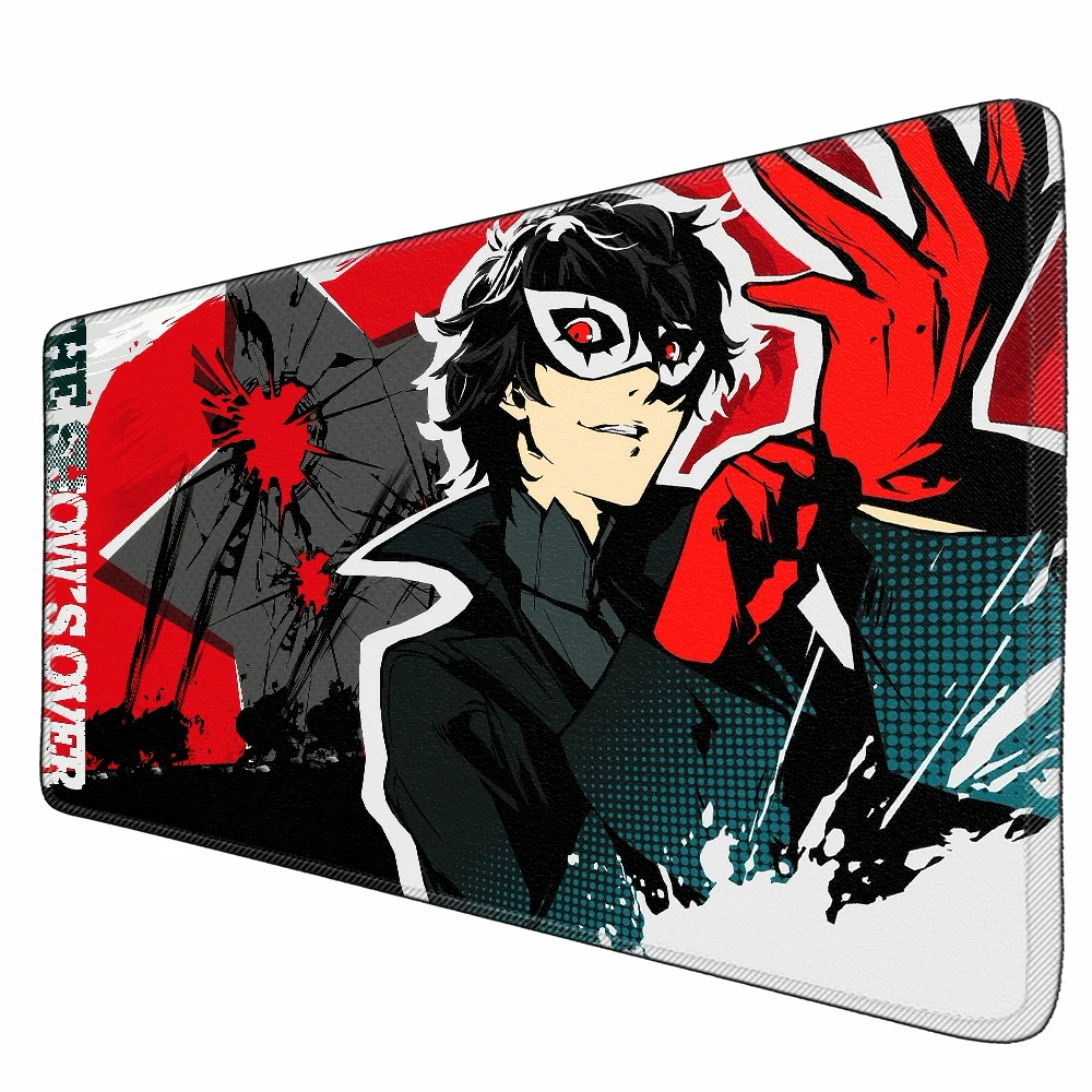 YIMAOC 30*60 cm Large Mouse Pad Gamer Mousepad Rubber Gaming Desk Mat with Locking Edge Persona 5 - Цвет: MP8 30x60cm