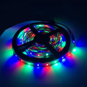 Rgb led 3528 2835 гибкая света не водонепроницаемый 5 м 300LED+ 24key ИК-пульт дистанционного управления+ DC12V питания Адаптер ЕС/США/AU/UK
