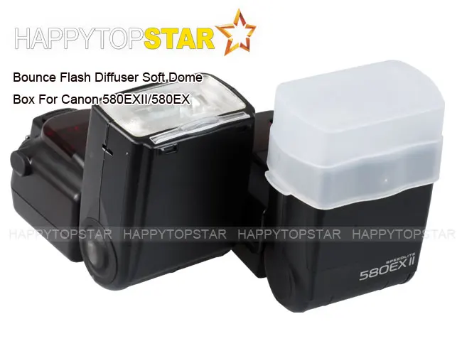 Мини рассеиватель для вспышки YN560 YN585 V850 V860 Canon Speedlite 580EX II Diffuser|softbox for flash|softbox