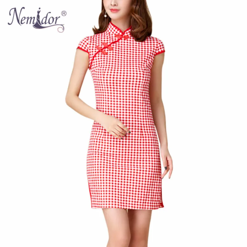 Nemidor 2017 Для женщин Китайский Стиль вечернее Винтаж Китайские женские халаты