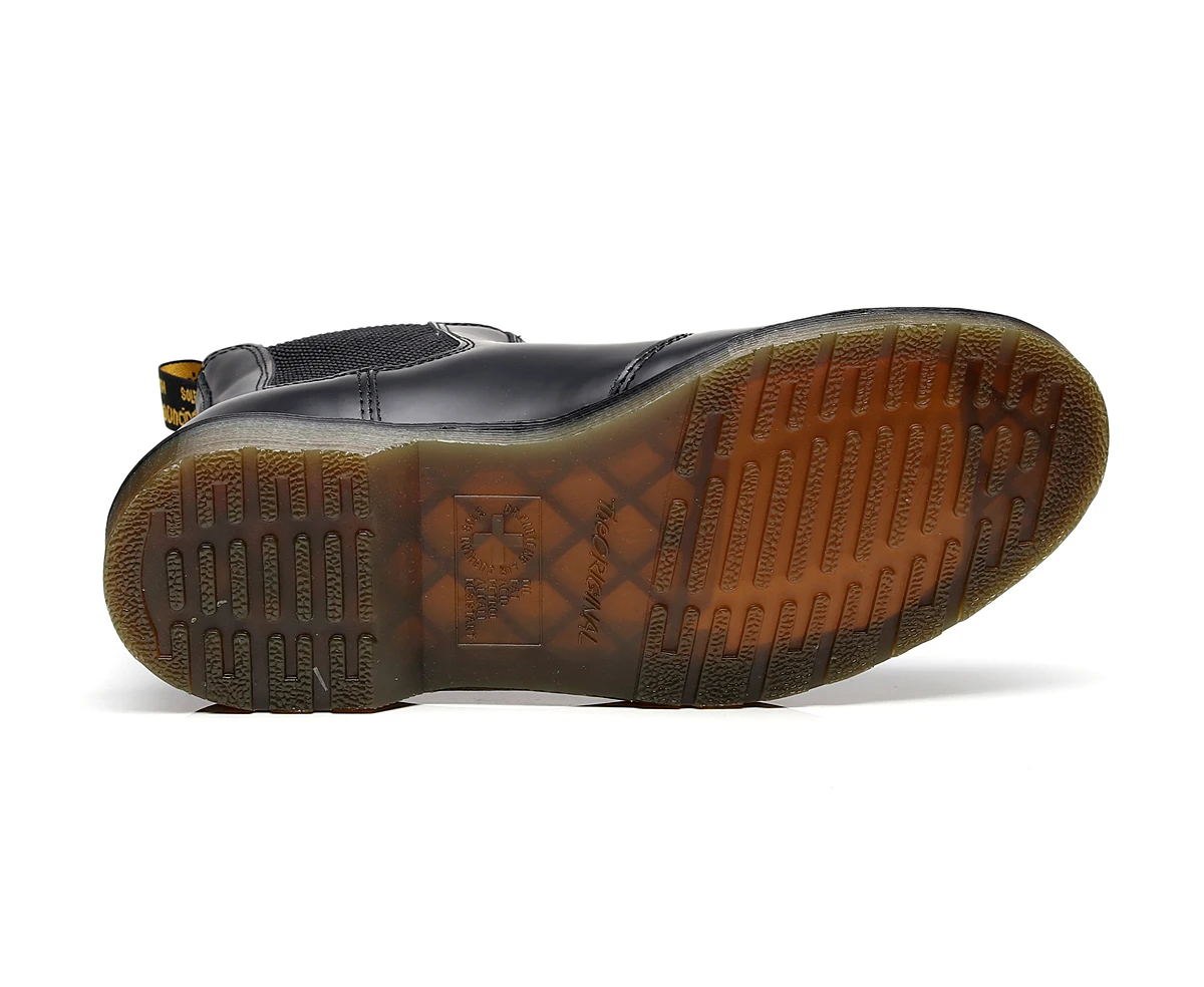 MINGPINSTYLE/Брендовые мужские ботинки кожаные оксфорды Челси doc martins зимние и женские