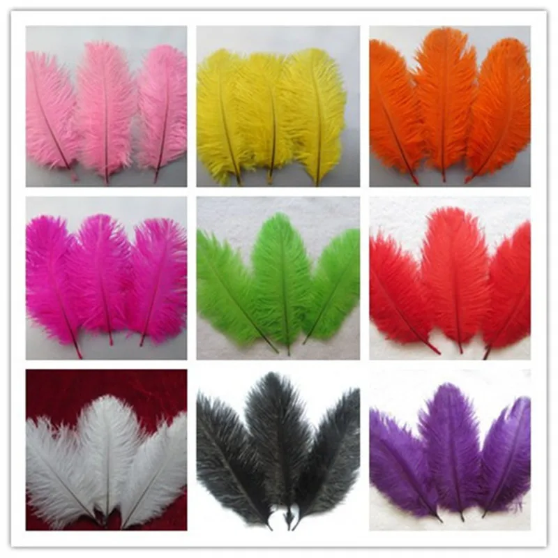 10 шт./партия страусиные перья 15 20 см/6 8 дюймов|feather lot|ostrich featherostrich feathers wholesale |