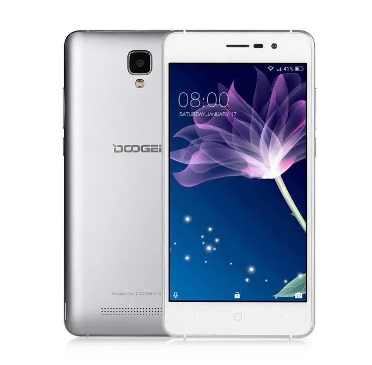 Бесплатная Csae Doogee X10 512 МБ 8 Гб мобильный телефон MTK6570 Dual Core 5 0 дюймов ips 5MP + 2MP Android 6 gps