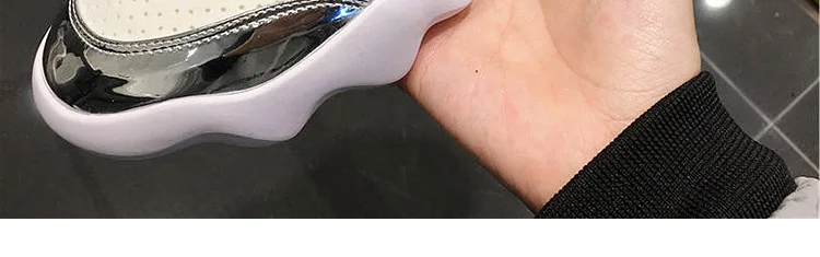 Обувь со стразами; женские кроссовки с кристаллами на платформе; zapatos de mujer; Новинка года; сезон весна; chaussures femme; женские белые кроссовки