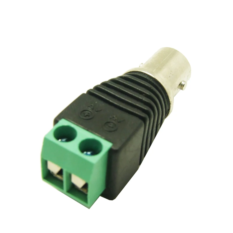 ESCAM 10 шт./лот Coax Cat5 Cat6 BNC Гнездовой разъем для видеонаблюдения подключения видео