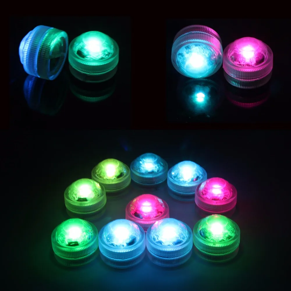 12 шт. обновленный 3LED погружной пульт дистанционного управления цветочный чай