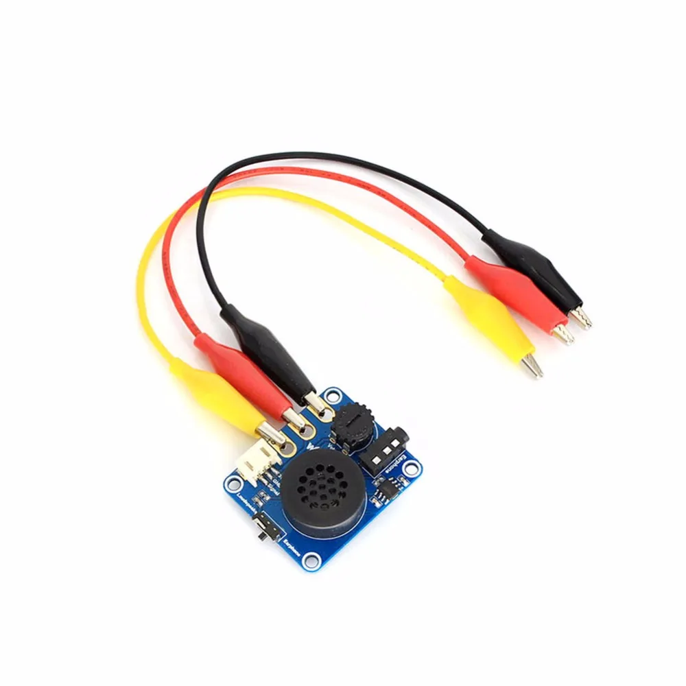 Модуль расширения динамиков с зажимами типа «крокодил» для Arduino BBC micro: бит microbit Start Kit музыкальный плеер Дети Образование FZ3231