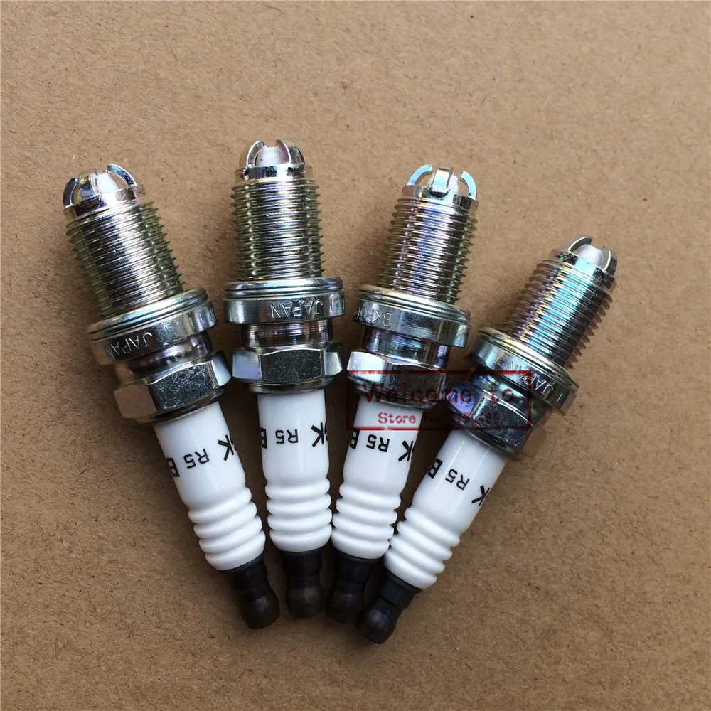 4X Auto Свеча зажигания BKR6EQUP для BMW M54 M62 E38 E65 E34 E36 E39 E46 OEM #12120037607|Свечи и запальные