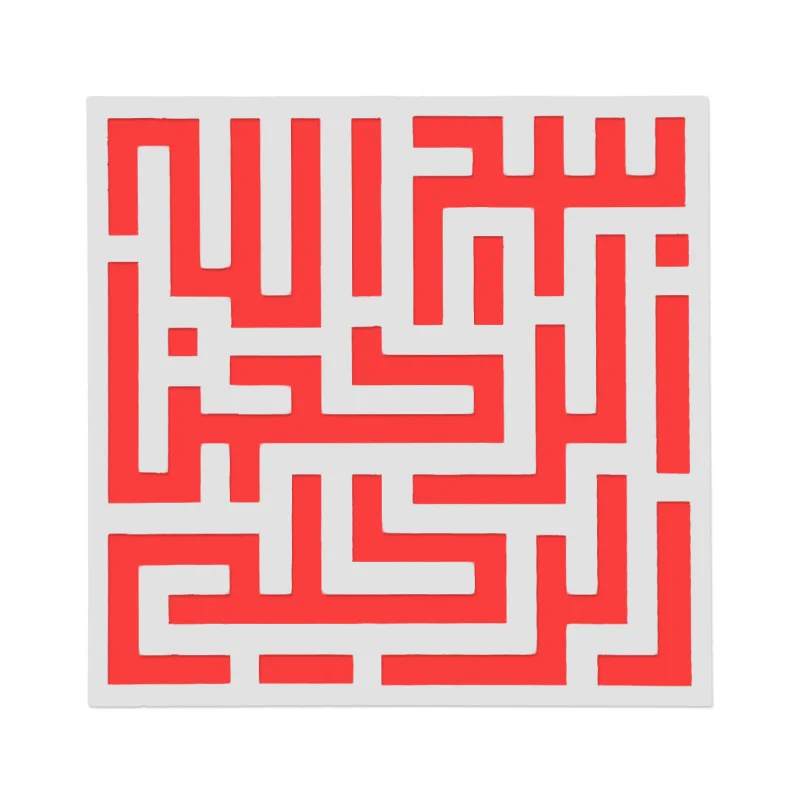 13*13 лабиринт трафареты из ПВХ для самостоятельного изготовления искусственных