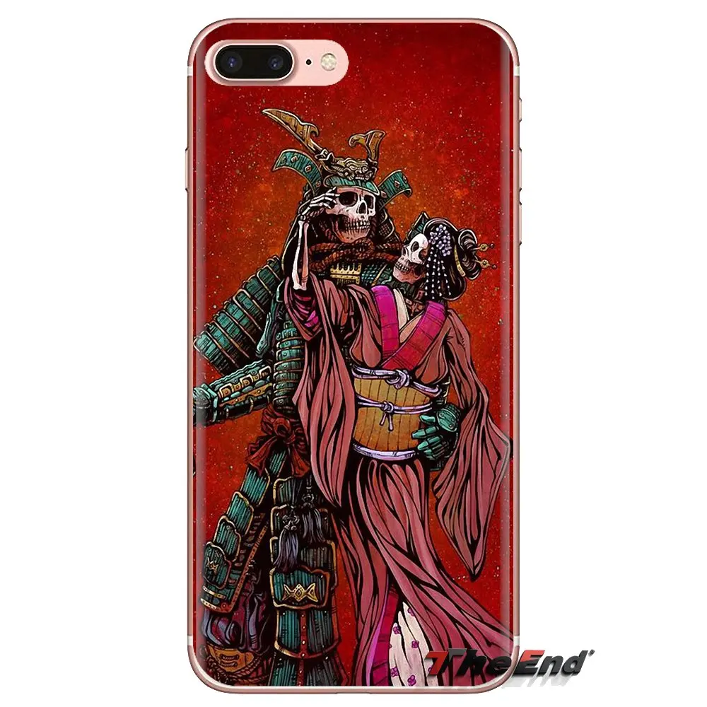 Sakura Moon Samurai Art Soft Transparent Shell Covers For Samsung Galaxy A3 A5 A7 A9 A8 Star A6 Plus 2018 2015 2016 2017 |