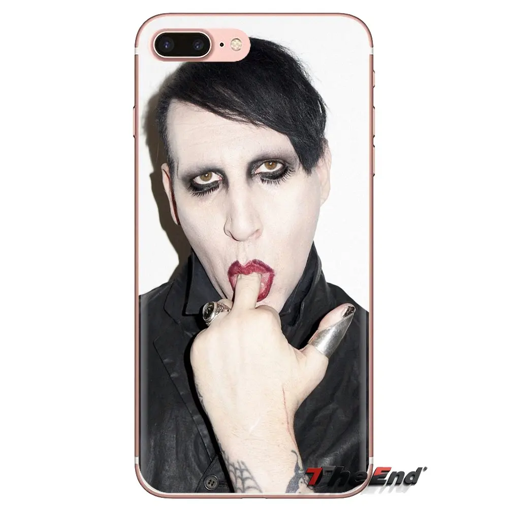 Мягкий чехол для Xiaomi Mi3 Samsung A10 A30 A40 A50 A60 A70 Galaxy S2 Note 2 Grand Core Prime Brian Hugh Warner Marilyn Manson |