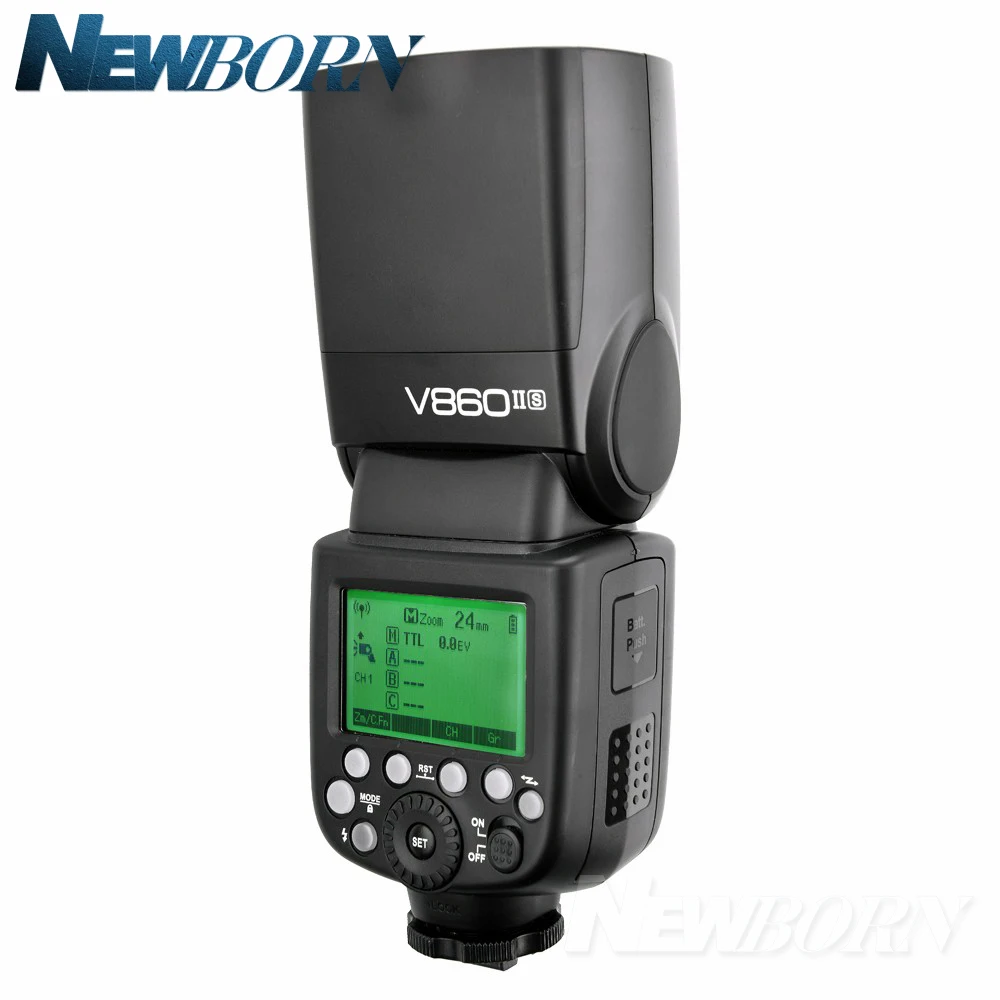 Godox v860ii s литий ионный аккумулятор Вспышка Speedlite TTL HSS 1/8000s с Xpro беспроводной