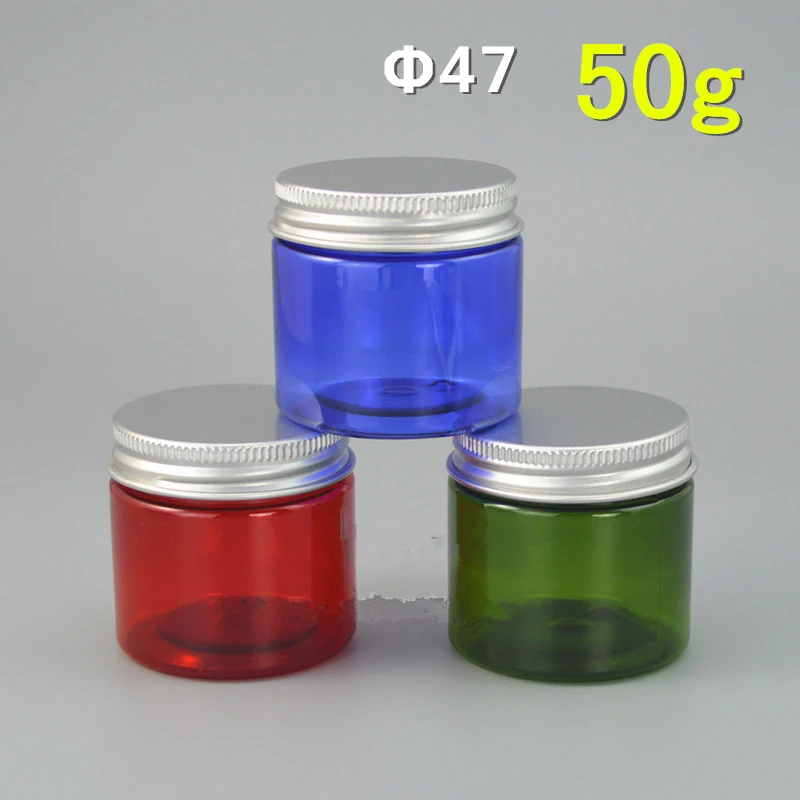 50 PCS 30 50 ML G 1 1.7 OZ Red Green Blue Plastic Cans Bank For Spices Storage Butter Cream Sample Pack Containers
50 PCS 30 50 ML G 1 1.7 OZ Red Green Blue Plastic Cans Bank For Spices Storage Butter Cream Sample Pack Containers