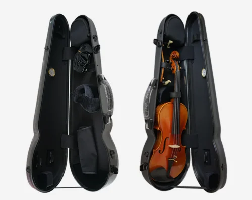 New Full size 4/4 violin case High strength carbon fiber nice rose red:1.5kg | Спорт и развлечения